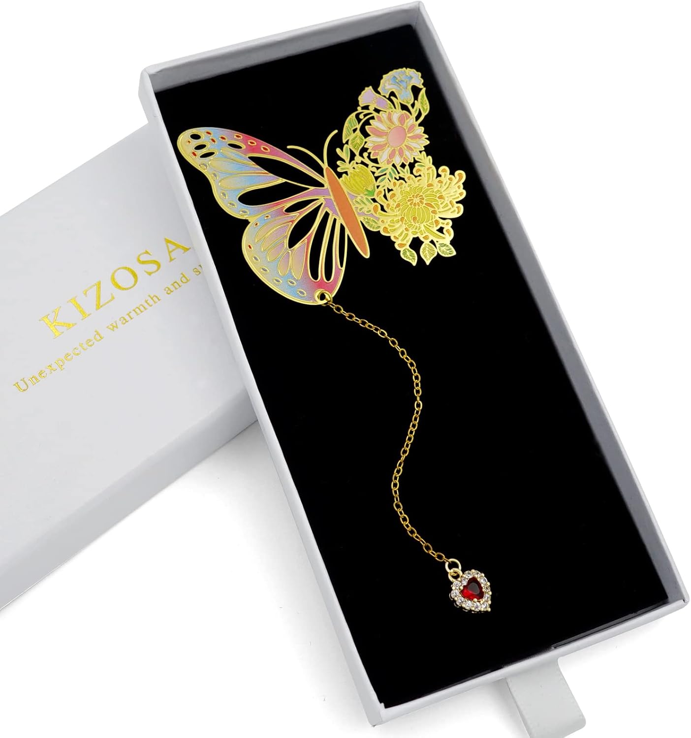 Butterfly Bookmarks for Women,Cute Funny Metal Bookmark,Unique Gifts Book Markers for Women Book Lovers,Teacher Appreciation Gifts,Valentine Mother's Day Christmas New Year Birthday Gift