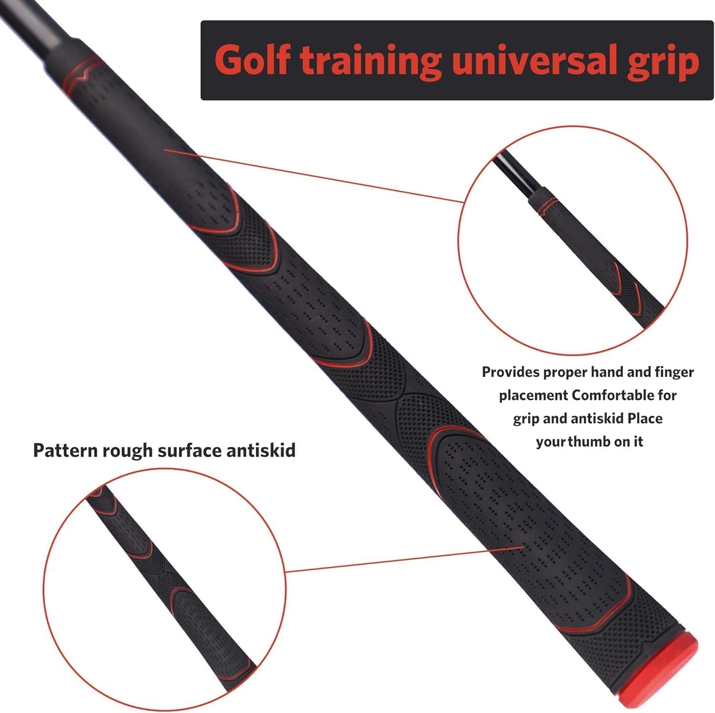 Golf Swing Trainer Aid - Power Flex Golf Swing Training aid for Strength and Tempo Golf Swing Speed Trainer Golf Training aid Golf Warm up Stick