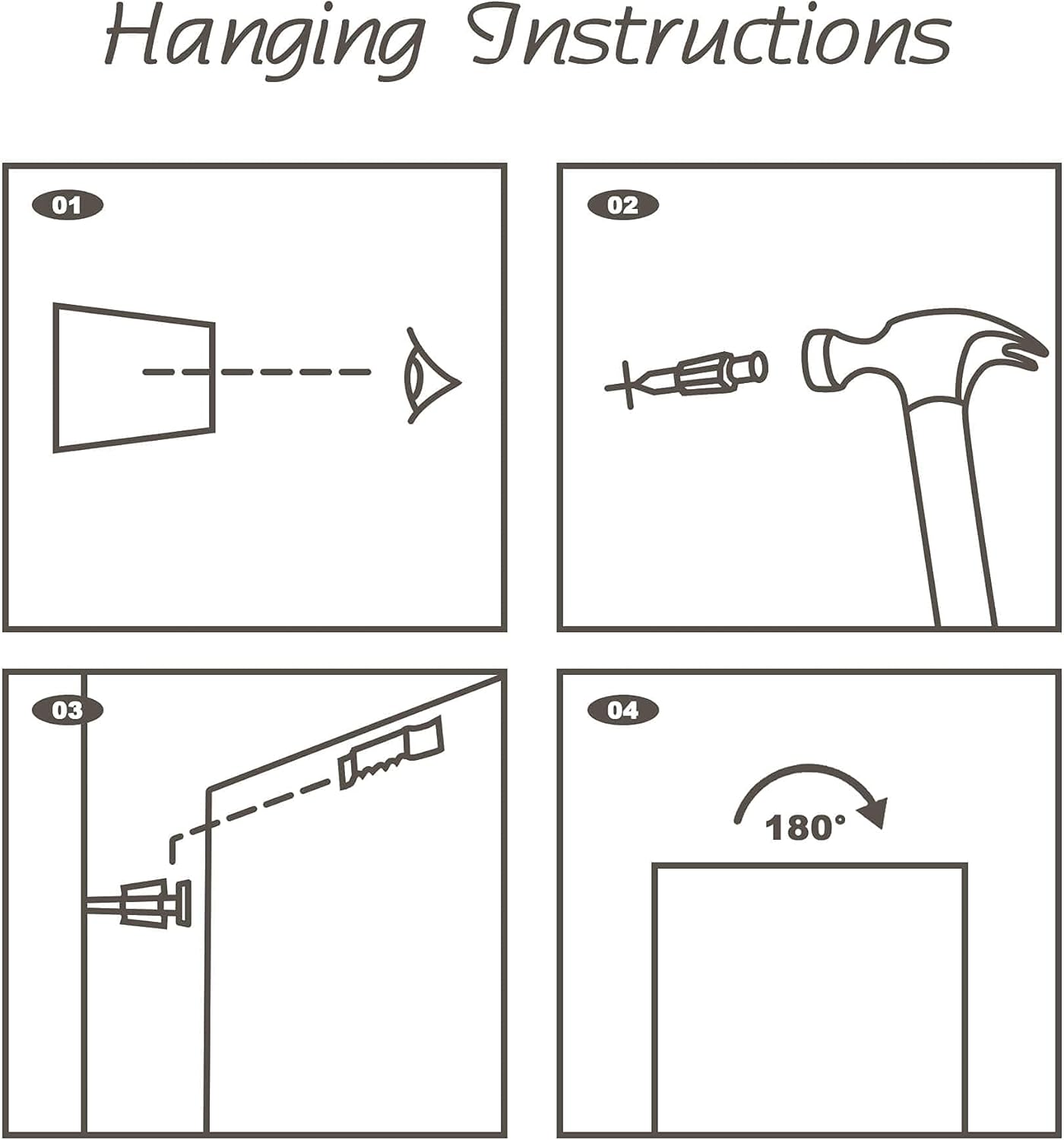 Coastal Framed Wood Wall Art: Beach Picture Seascape Artwork Seaside Prints Starfish Boardwalk Art Collection Wall Decor Set of 4 for Bedroom