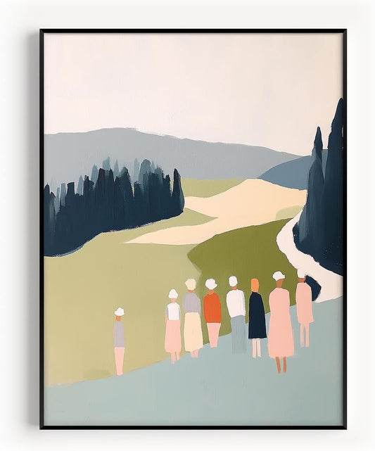 Golf Impressionist Art Print Posters - Premium Giclee Fine Art Prints - Sporty and Sophisticated Home Decor Posters, Golfer Art Prints for Home and Office Decor - Vintage Aesthetic, Ready to Frame