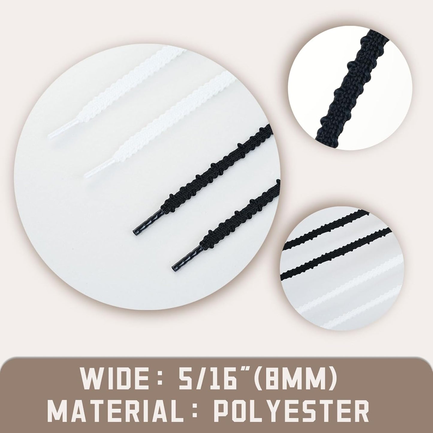 2 Pairs Shoelaces for Nike AlphaFly 3 Shoes, Athletic Replacement Shoe Strings for Trainers Running Sneaker