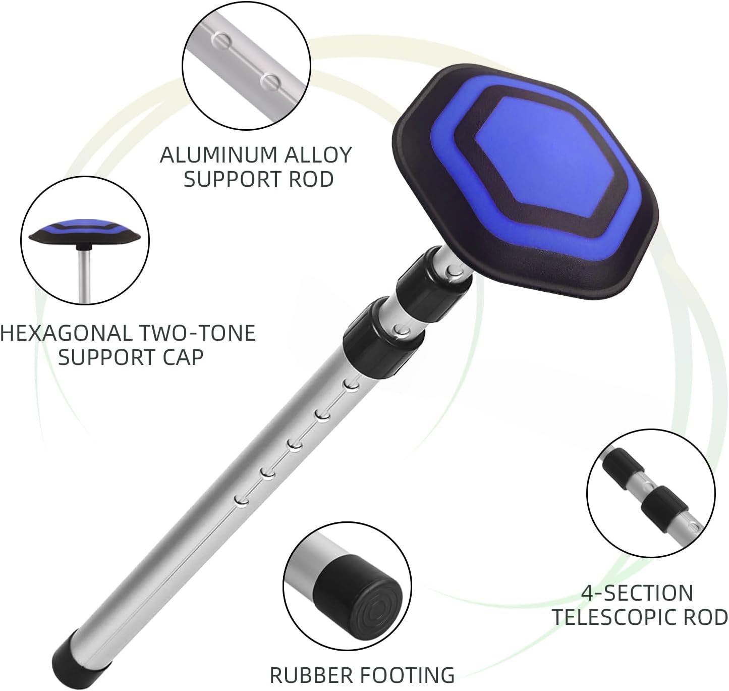 Golf Travel Bag Support System, Golf Club Travel Protection Kit