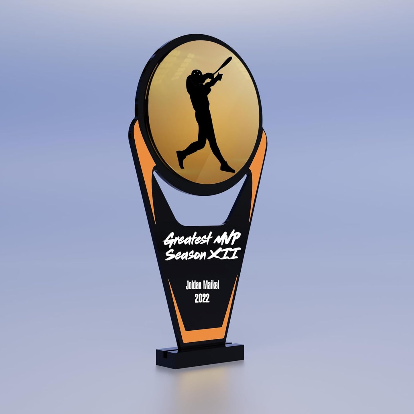 Personalized Acrylic Trophy Award for Activities I Custom Trophy Plaque I Customizable Awards and Trophies I Customize Your Employee Appreciation Gifts (F. Sport Award)
