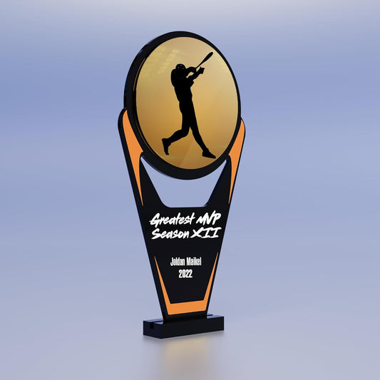 Personalized Acrylic Trophy Award for Activities I Custom Trophy Plaque I Customizable Awards and Trophies I Customize Your Employee Appreciation Gifts (F. Sport Award)