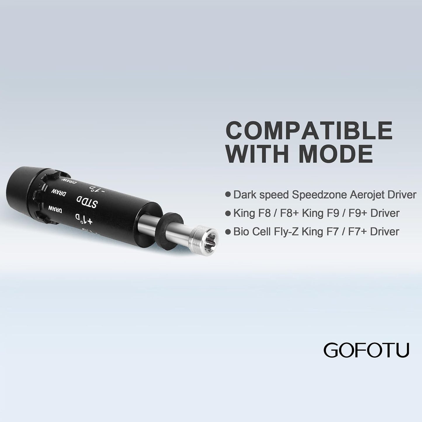 2PCS .335 Golf Shaft Adapter Sleeve Compatible with Cobra Dark Speed,Aerojet,F9,Speedzone F9,F8,F7 Driver