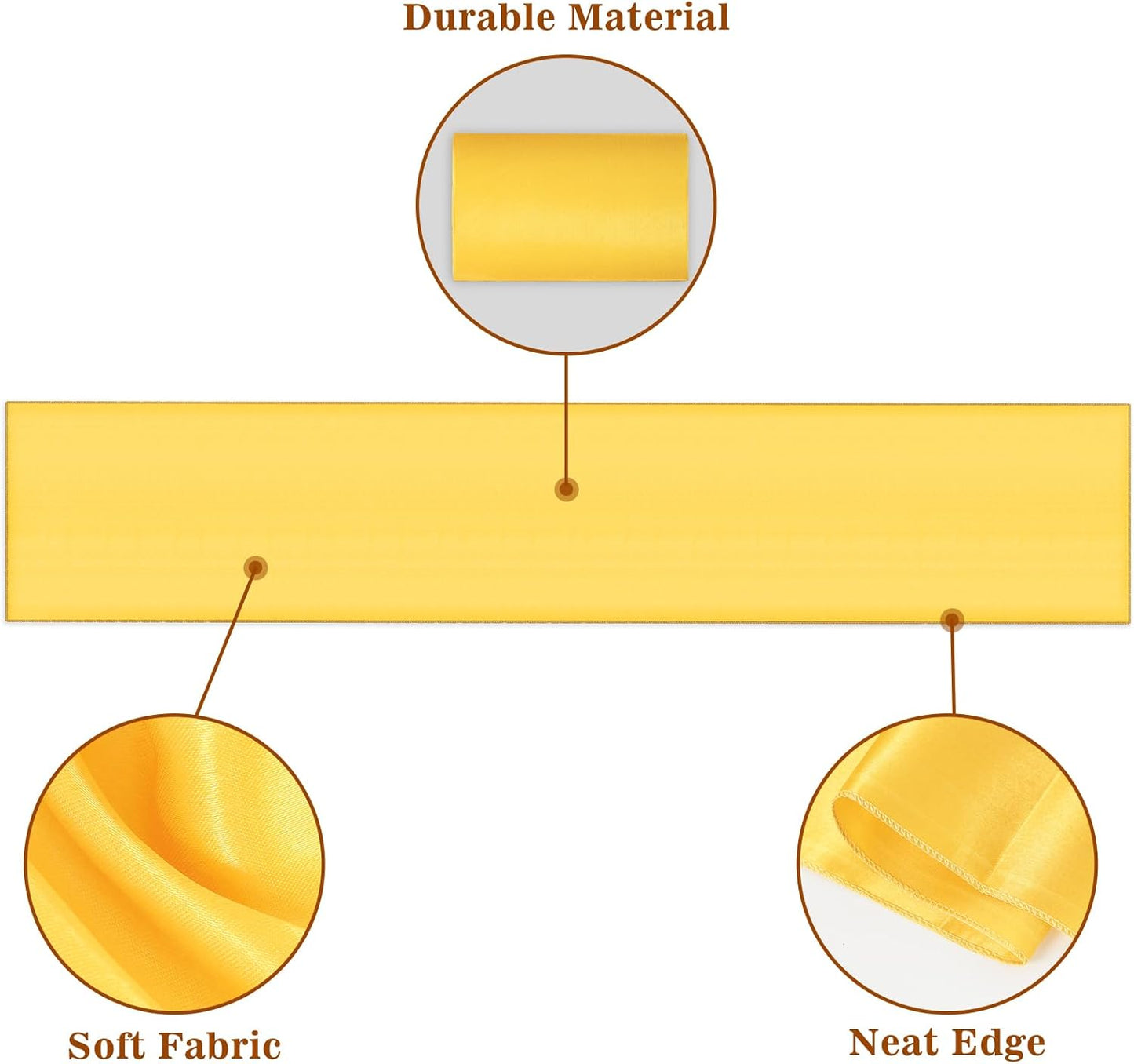 16 Packs Disposable Rectangle Tablecloth and Satin Table Runner, Black and Gold Plastic Table Cloths for Parties Table Cover for Birthday Wedding Anniversary Christmas New Year Party Decorations