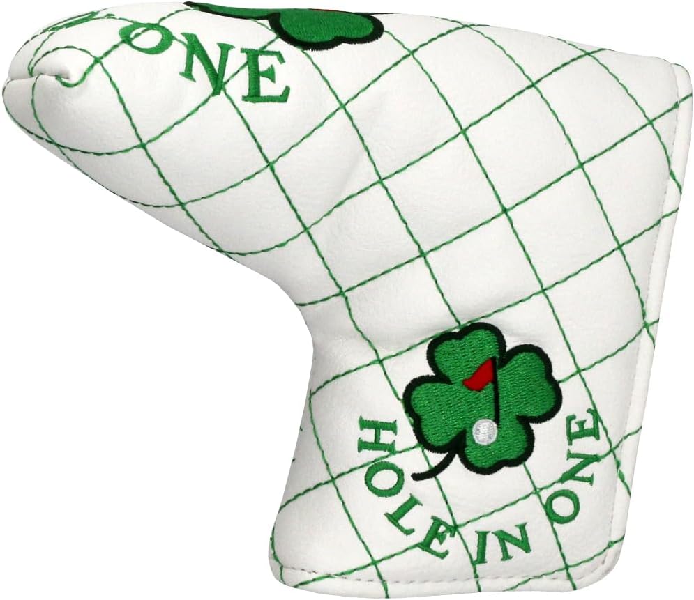 Golf Head Covers Blade Putter Cover Headcover Magnetic Closure Embroidered Fit for Most Brands Scotty Cameron Odyssey Blade Taylormade Ping ect.