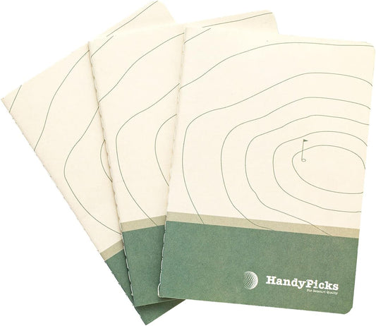 Handy Picks Golf Log Refills for Leather Golf Log Book