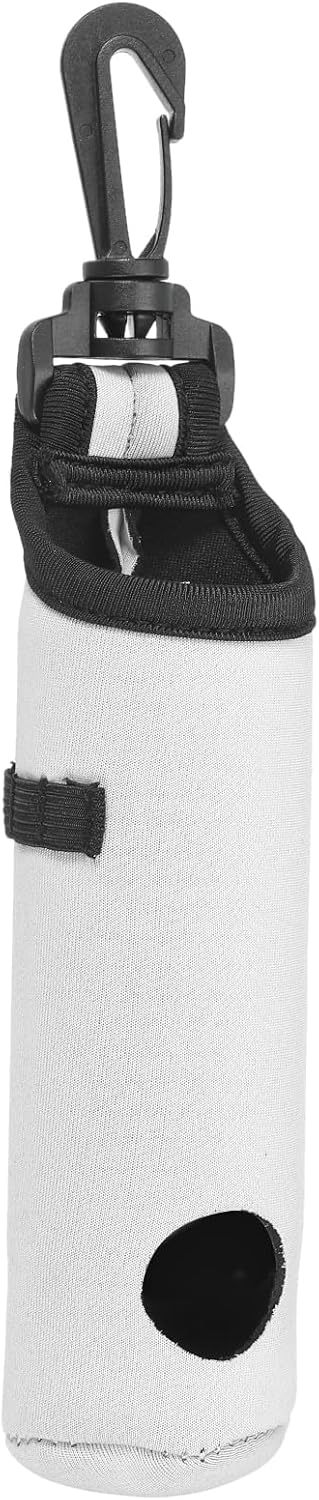 PATIKIL Golf Ball Carry Bag, Golf Tee Holder Pouch Portable Neoprene Golf Ball Holder with Clip for Men and Women Storage Gifts