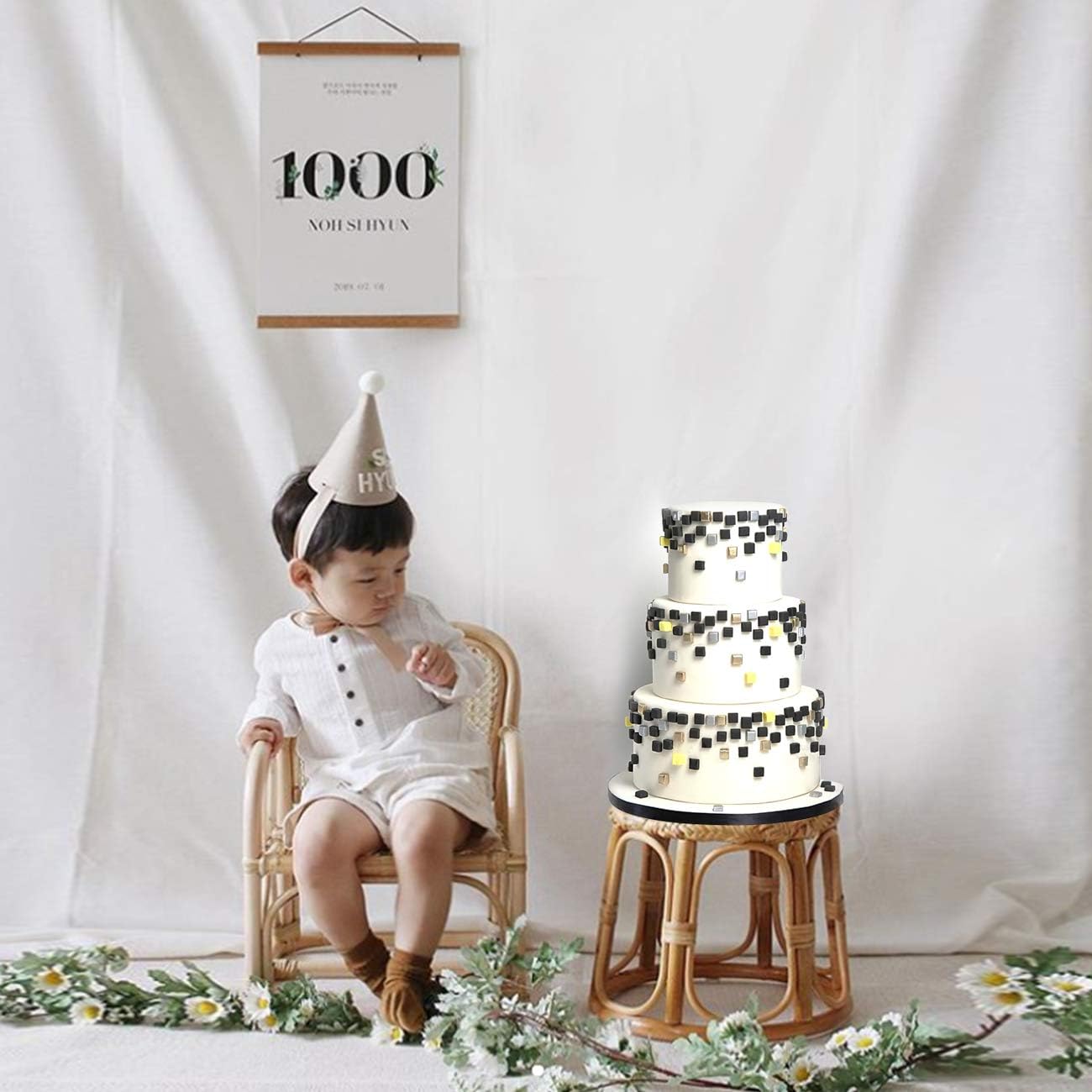 Mity Rain Square Cookie Cutter - Geometric Multicutter-Square Cake Fondant Cutter - 3 Size, Biscuit Cutters, Creative Cake Decorating