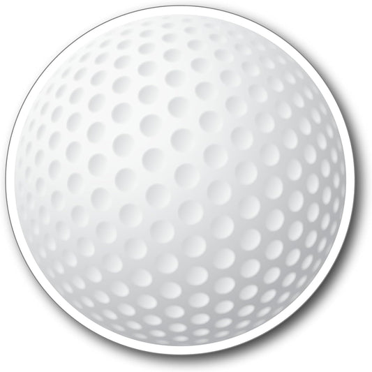 Tennis, Pickleball & Golf Decorative Magnets – Fun Sport-Themed Fridge Magnets, Locker Magnets, Car Magnets, Office Décor – Tennis Ball, Pickleball, Golf Ball & Heart Designs (White Golf Ball)