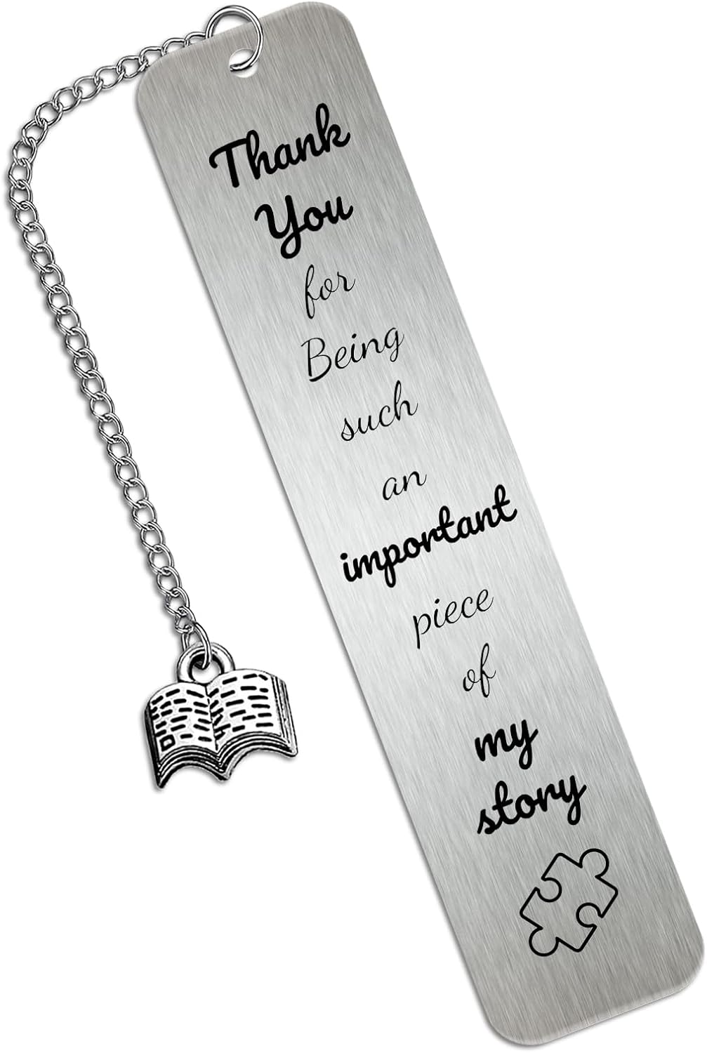 Bookmarks for Women & Teachers, Inspirational Thank You Gift for Boss, Friend, Colleague, Teacher Appreciation, Graduation, Book Lovers, Motivational Bookmark Gifts