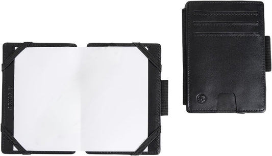 Scorecard Wallet, Notetaking, Versatile - Hold Credit Cards, Pens/Pencil, Clip (Black)