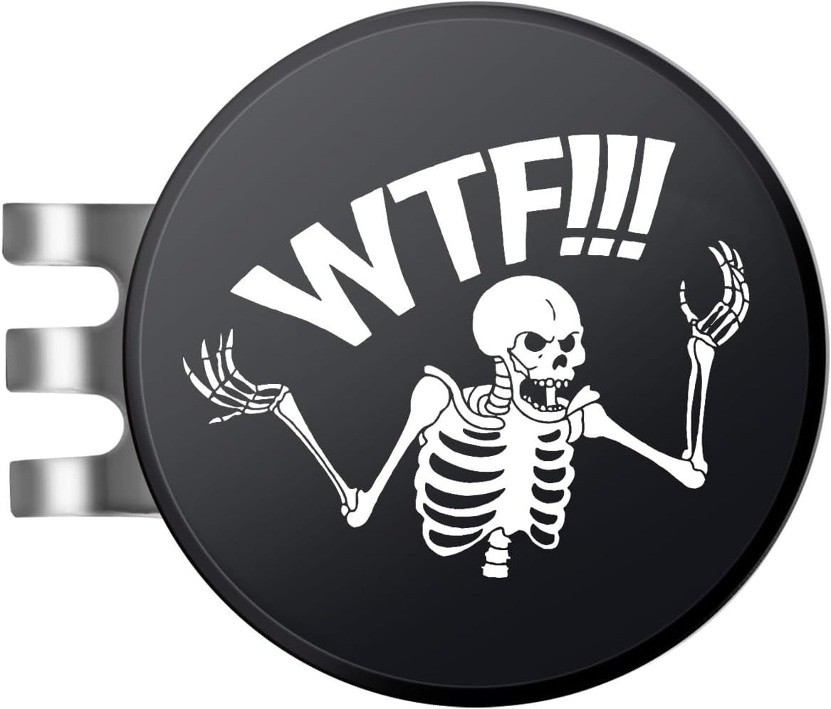 Golf Ball Marker Hat Clip, Funny Golf Accessories, Golf Gifts for Men 25 MM