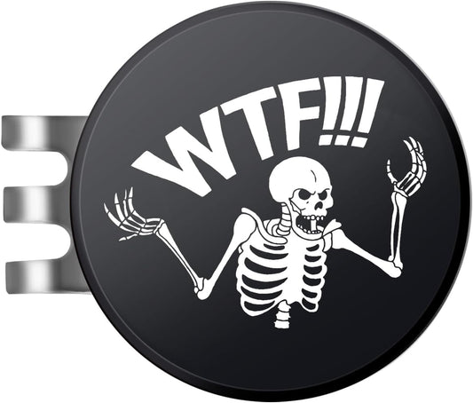 Golf Ball Marker Hat Clip, Funny Golf Accessories, Golf Gifts for Men 25 MM