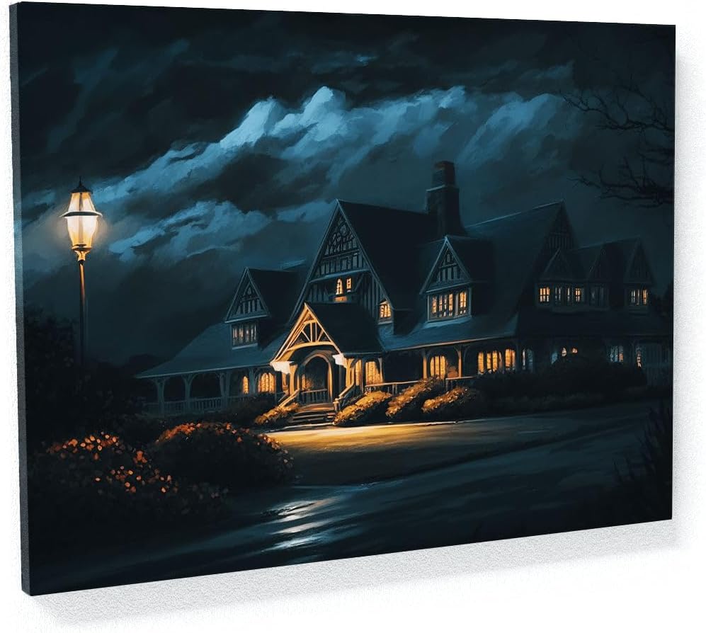 Sense Canvas Golf Course 35 Canvas Art - Home Decor Wall Art Print Poster Painting Large 40x30 / 1.5"