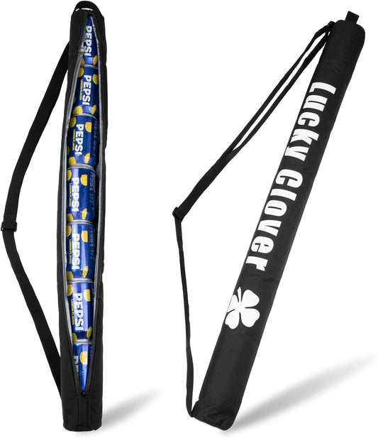 Glof Beer Sleeve for Golf Bag,7-Can Insulated Cooler Sleeve Gifts for Men,Fits in Most GolfBags Styles and Types