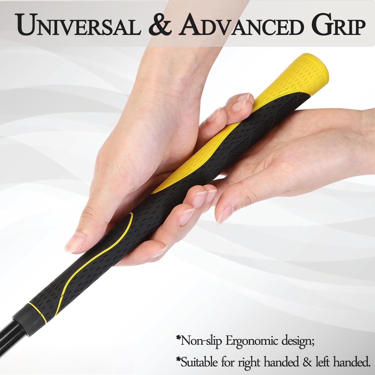 Golf Swing Trainer Aid 48"/40" Warm-Up Stick for Strength Flexibility Tempo Training Golf Practice Aid with Weighted Head Swing Corrector for Men Women