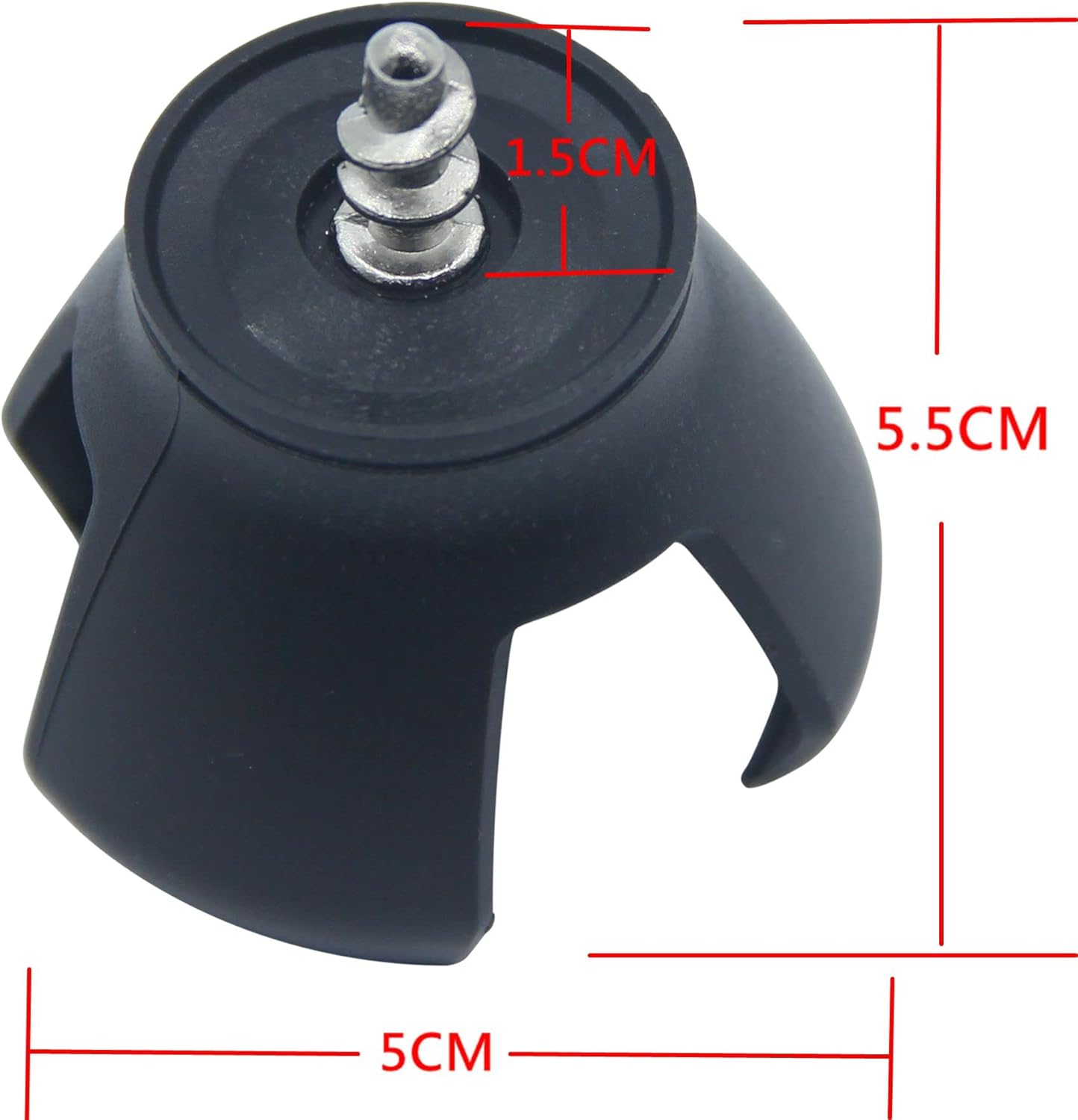 new star tattoo 4pcs Golf Ball Retriever for Putter,Sucker for Golf Screws Tool,Golf Ball Grabber Picker Upper Suction Cup Ball Grabber