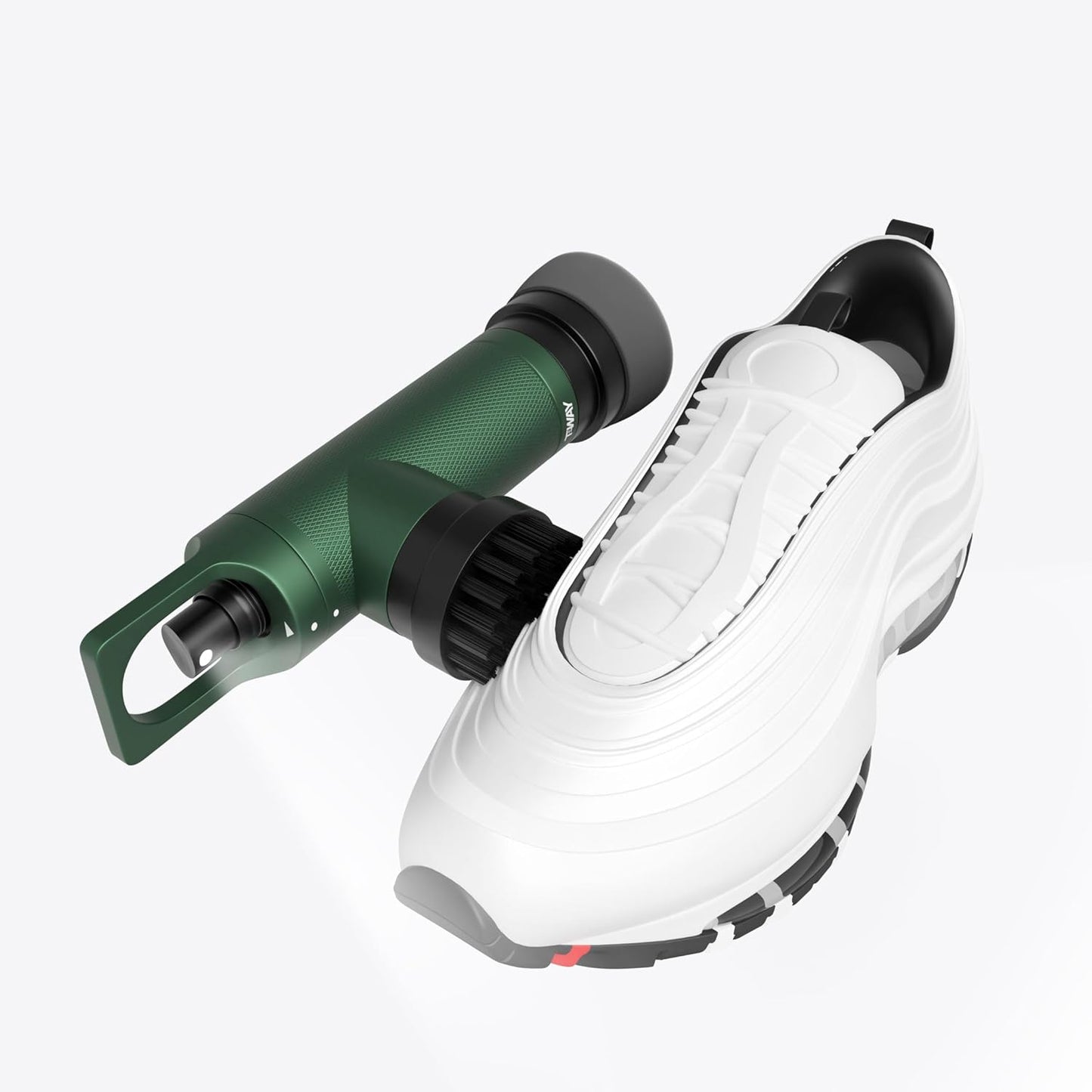 Golf Club Brush Cleaner with Water Spray Bottle and Sponge - Clean Golf Clubs Golf Balls Shoes All at Once - Heavy Duty - Golf Cleaning Device - Golf Accessories- USA Company (Sport Green)