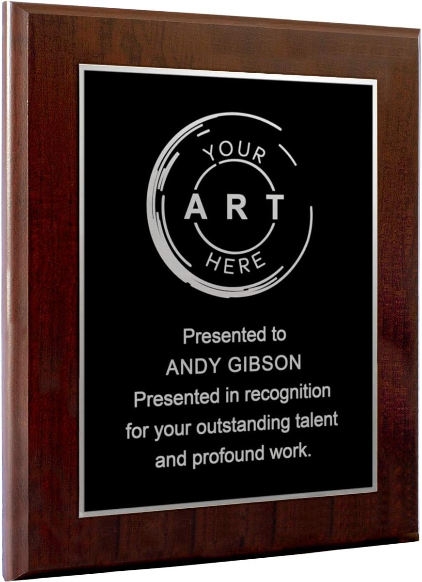 Personalized Engraved Plaques and Awards. Great for Retirement, Thank You, Military Recognition, Special Achievements, Memorials, Sports, School, and Corporate Awards