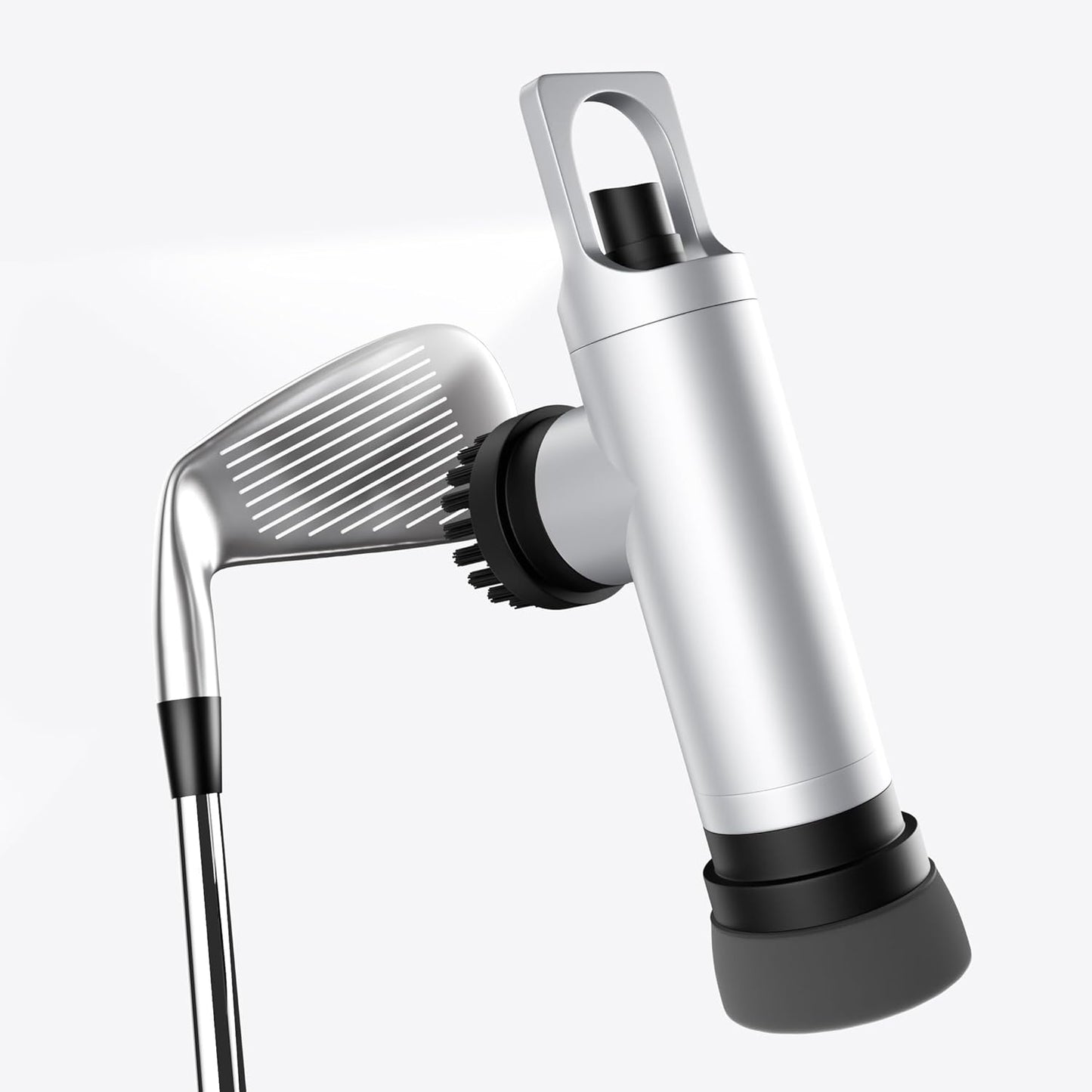 Golf Club Brush Cleaner with Water Spray Bottle and Sponge - Clean Golf Clubs Golf Balls Shoes All at Once - Heavy Duty - Golf Cleaning Device - Golf Accessories- USA Company