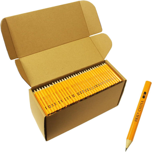 SKKSTATIONERY 680 Pcs Golf Pencil, Half Pencils, 3.5" No.2 HB pencil Sharpened, Golf, Classroom, Pew, Short, Back to school, Mini Pencils