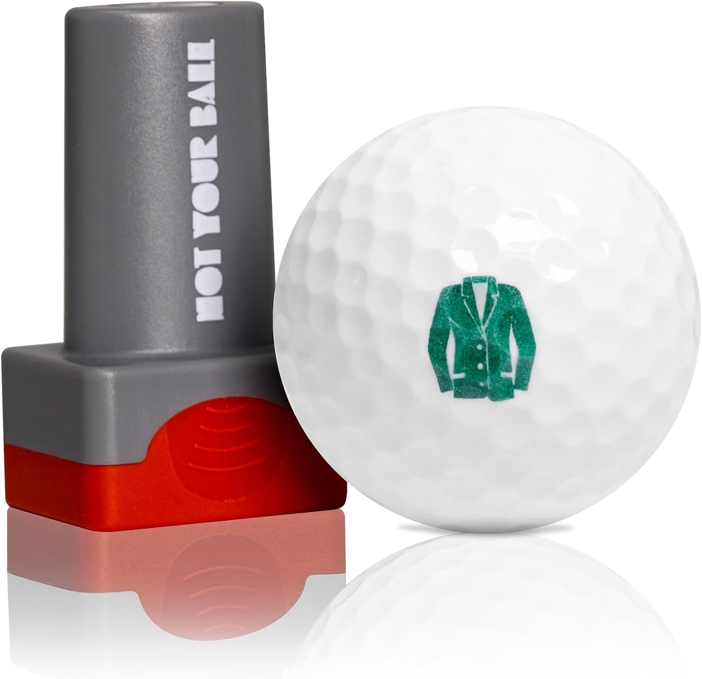 ZEETY Golf Ball Stamp, Golf Ball Stamper, Self-Inking Golf Ball Stamp Marker to Identify Golf Balls, Golf Gifts Golf Accessories for Men and Women Golfers