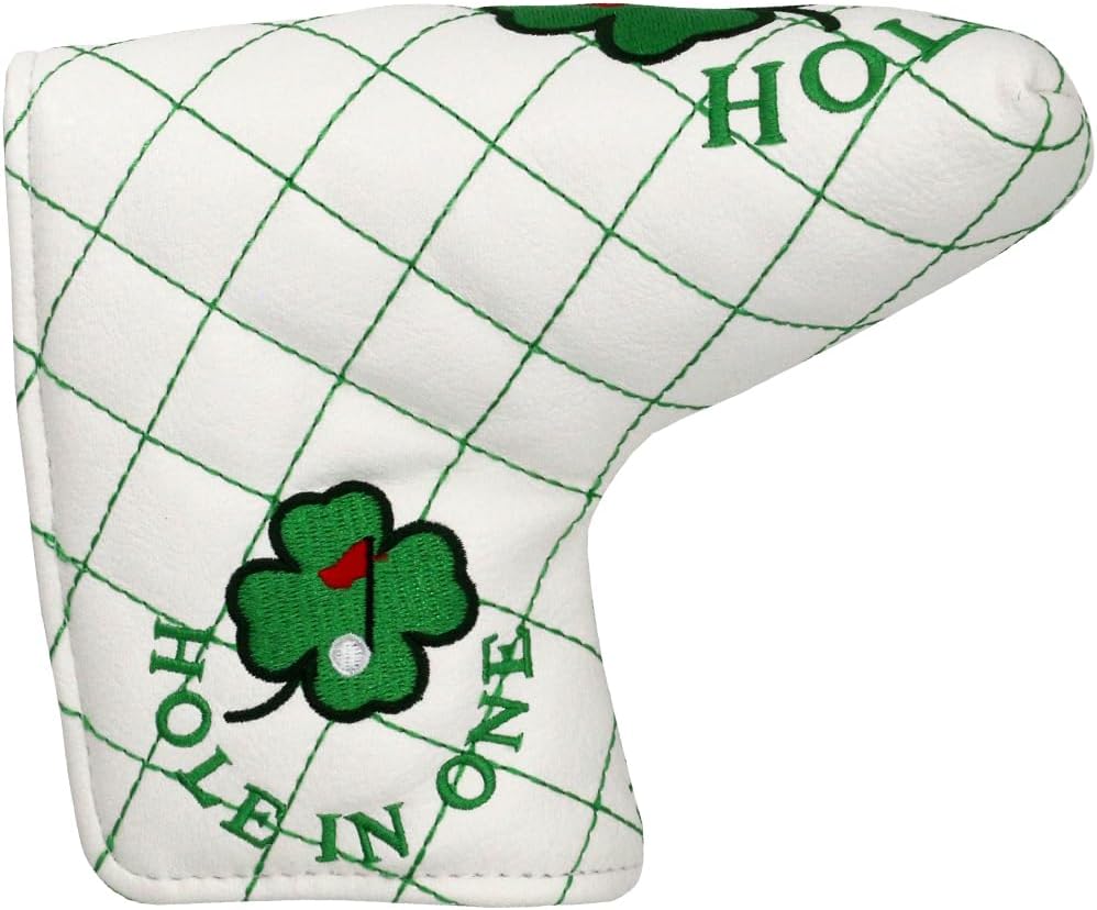 Golf Head Covers Blade Putter Cover Headcover Magnetic Closure Embroidered Fit for Most Brands Scotty Cameron Odyssey Blade Taylormade Ping ect.