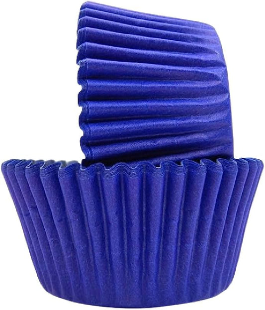 Regency Wraps Greaseproof Professional Grade Baking Cups, Pack of 40, Standard Liners, Royal Blue Solid, for Cupcakes, Muffins, Candy, Non Stick