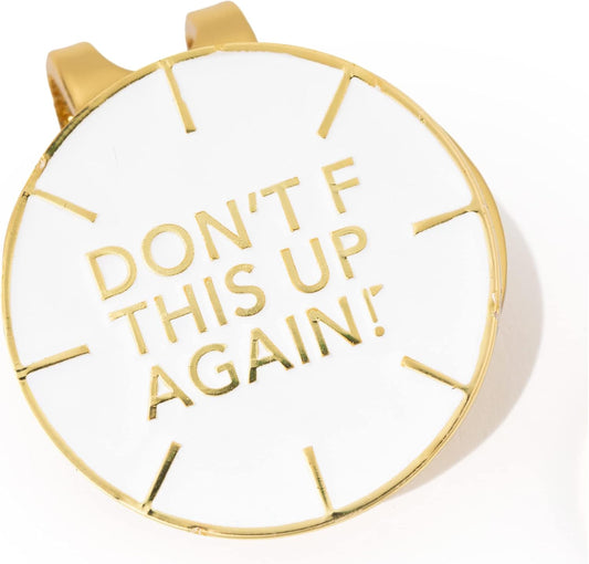 Birdie Girl Women's Golf Ball Marker Hat Clip, Magnetic Golf Ball Marker, Golf Bag Accessories