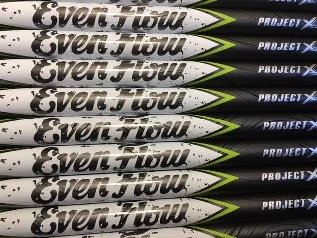 Evenflow Black/Green Driver Shaft with Grip & Adapter Installed