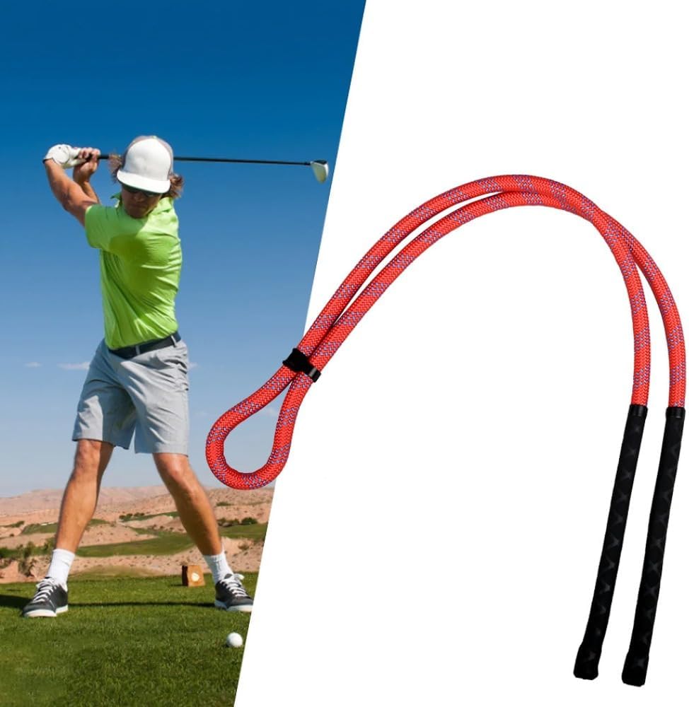 Golf Training Rope Strong Swing Fitness Rope Improve Swing Speed Strength Rhythm Trainer