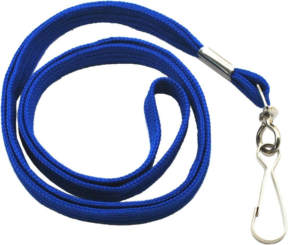 Bird Fiy Lanyard 100 Pack Bulk Badge Lanyards for ID Badges Neck Cruise Name Tag ID Holder