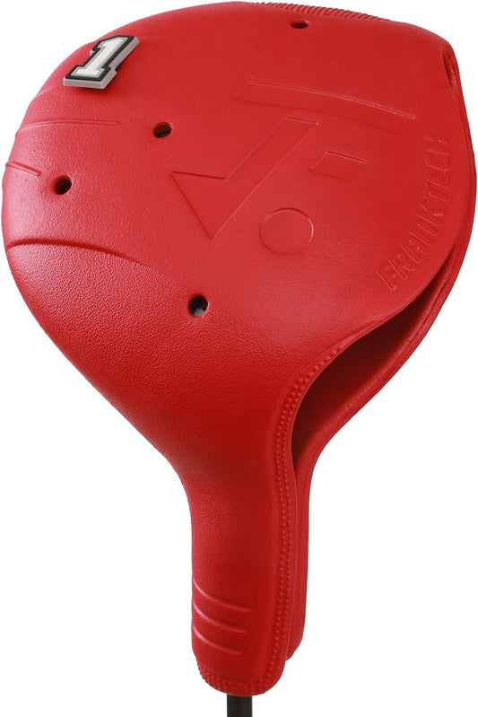 Golf Head Covers, EVA Plastic Golf Club Covers for Driver Fairway Woods Hybrid, Driver Headcover with Pins, Fit All Right-Handed Golf Clubs, Easy On Off, Washable