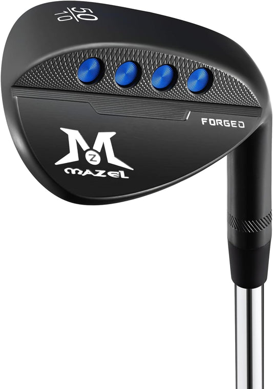 MAZEL Forged Golf Sand Wedge,Gap Wedge,Lob Wedge for Men,48/52/54/56/58/60 Degree Individual Golf Wedge,Milled Face for More Spin,Right Hand