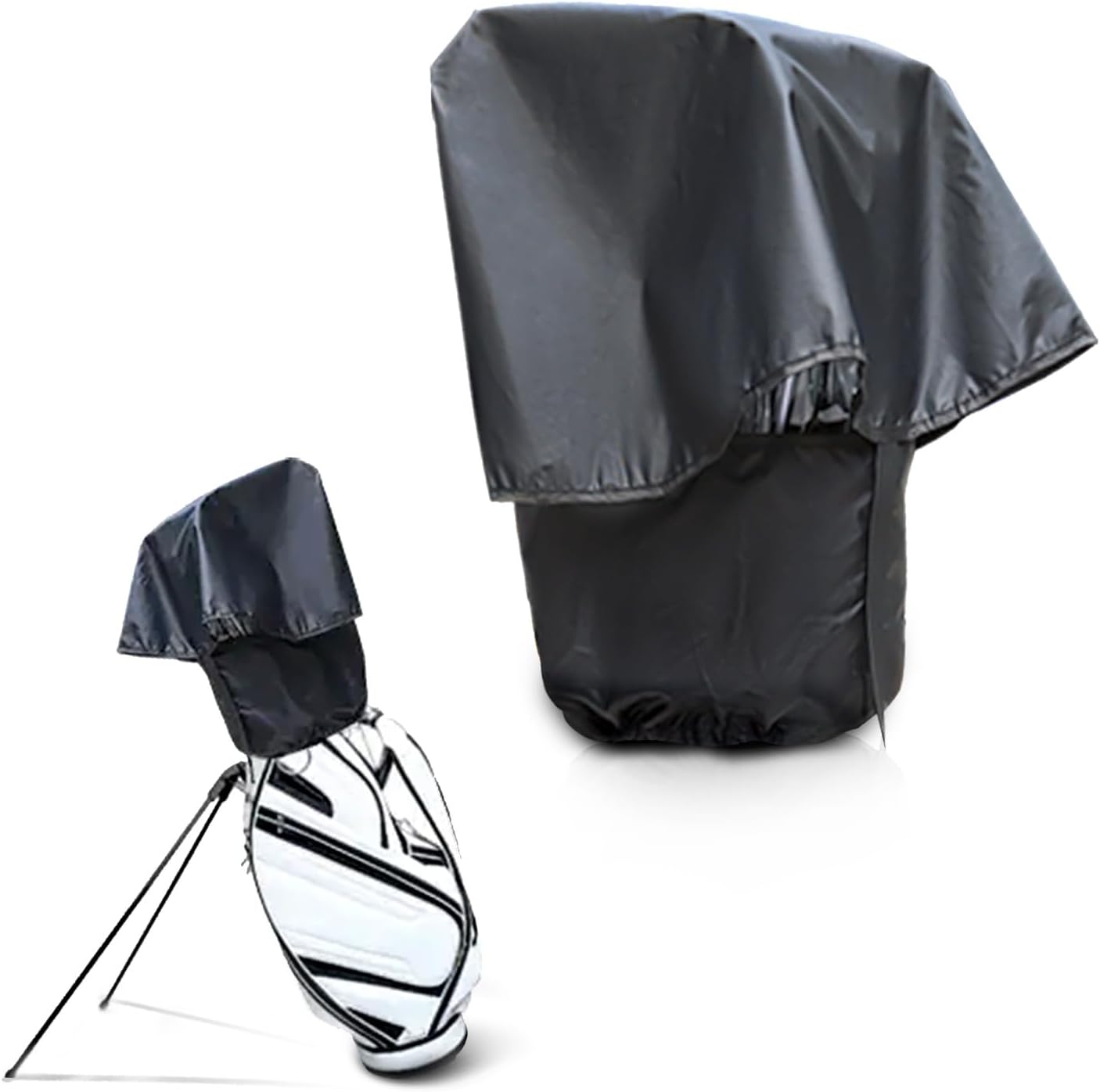 Upgrade Golf Bag Rain Hood Waterproof Golf Bag Rain Cover for Golf Club Bags Fit Almost All Golfbags or Carry Cart