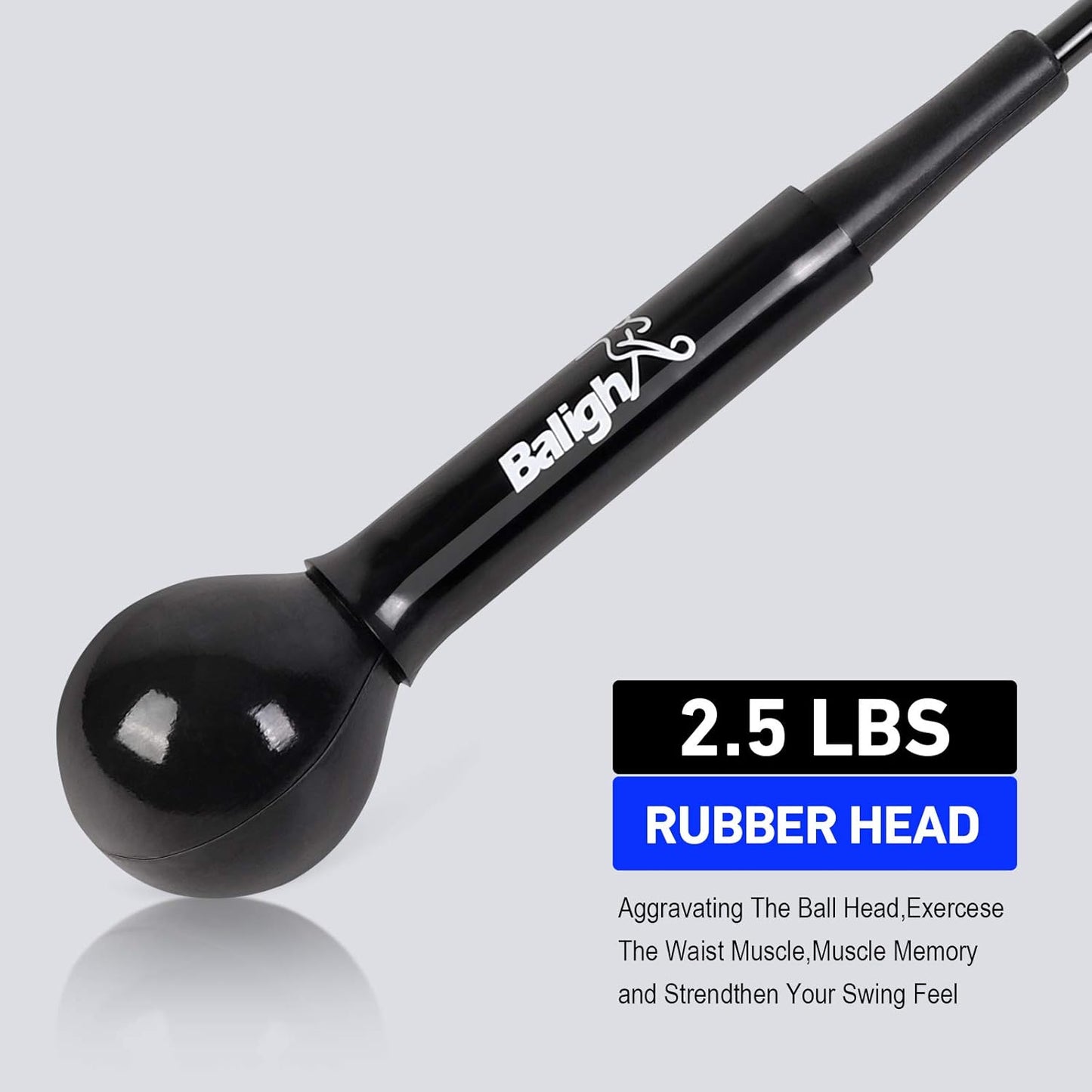 Golf Swing Trainer Aid and Correction for Strength Grip Tempo & Flexibility Training Suit for Indoor Practice Chipping Hitting Golf Accessories