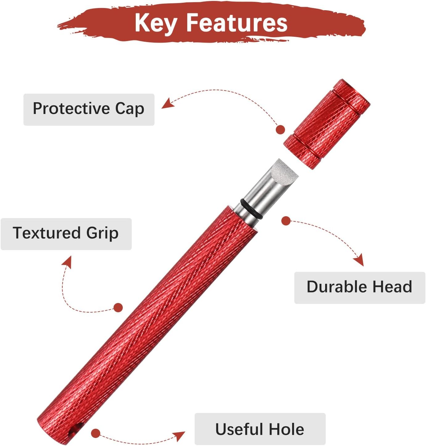 Golf Groove Sharpener Golf Club Groove Cleaner Generate Optimal Spin Use for Wedges & Irons