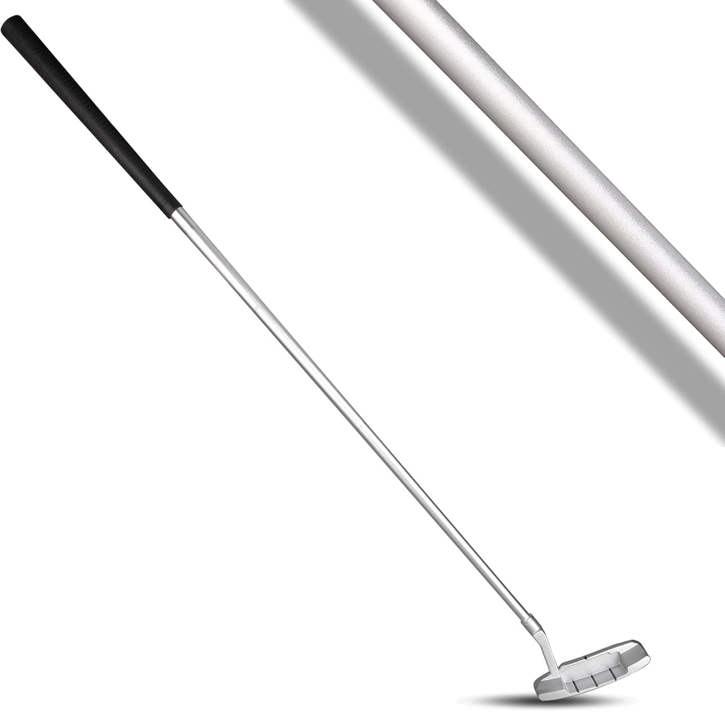 LEAGY 4-Section Portable Putter - Right & Left Hand, 2 Golf Balls, 1Pack Golf Bag