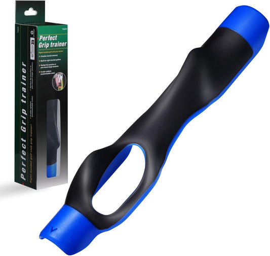 Golf Grip Trainer, Golf Training Aid for Enhance Grip Strength and Swing Technique for Superior, Grip Trainer GolfClub to Help Train Correct Hand Position, Portable and Durable
