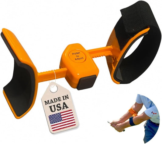 Orange Whip Golf Putting Aid Trainer, Patented Short Game Golf Swing Training for Precision and Accuracy, Made in USA by Orange Whip