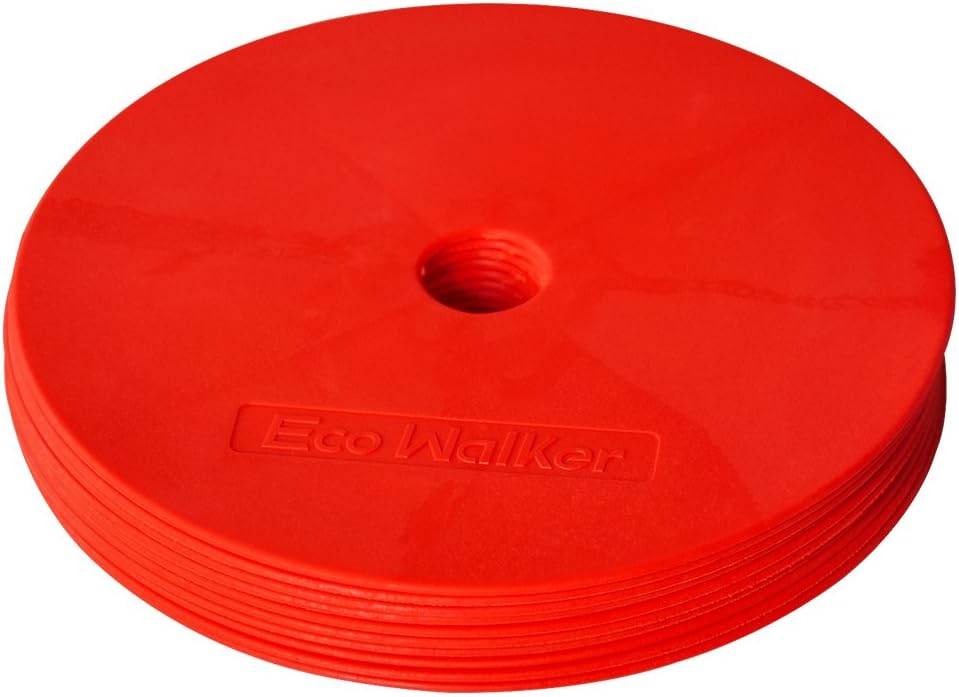 Flat Cones Spot Markers Soccer Basketball Sports Speed Agility Training