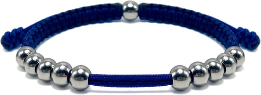 LAMIBEE Golf Stainless Steel 10 Beads Score Counter Bracelet, Golf Stroke Count Bracelet, Resizable and Easy to Adjust Golf Round Scoring Tracker, Durable and Stylish Golf Accessory