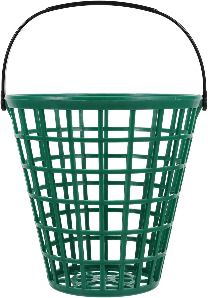 BESPORTBLE Golf Ball Basket Golfball Container with Handle Golf Range Baskets Ball Holder Contain