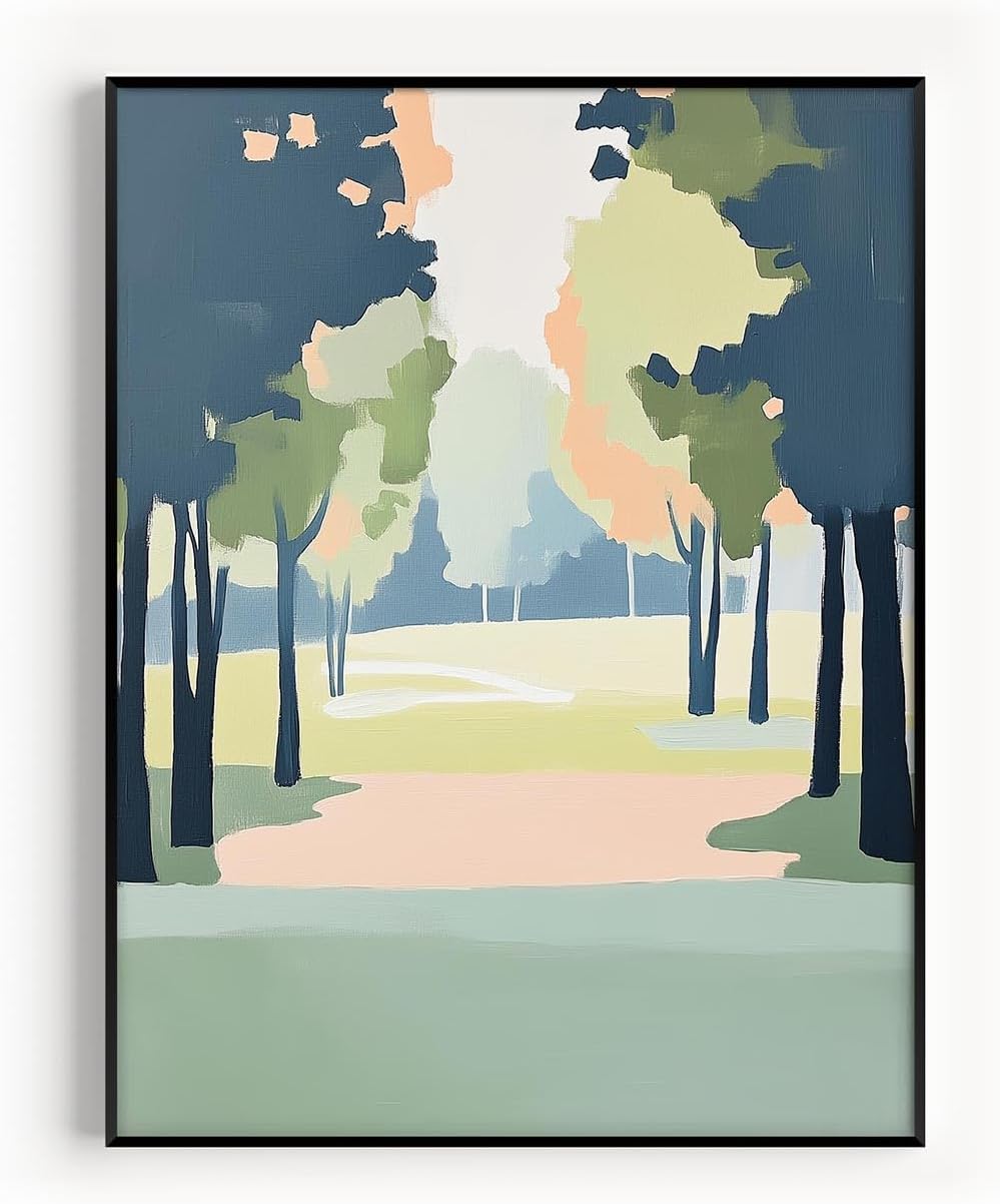 Golf Impressionist Art Print Posters - Premium Giclee Fine Art Prints - Sporty and Sophisticated Home Decor Posters, Golfer Art Prints for Home and Office Decor - Vintage Aesthetic, Ready to Frame