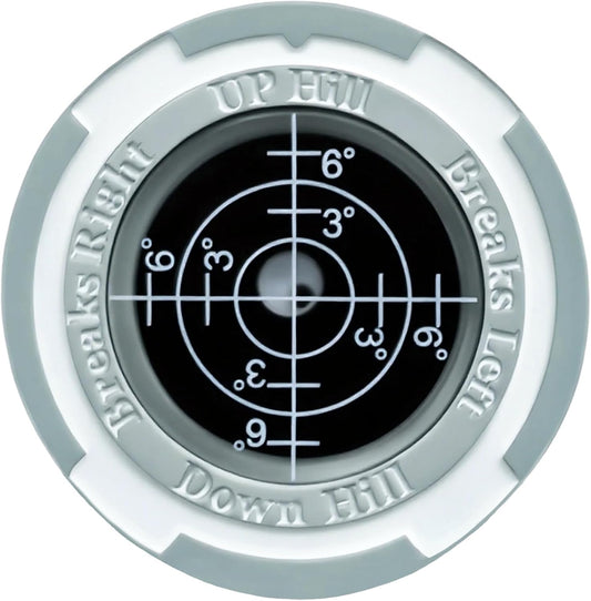 GreenNav Pro-High Precision Golf Green Reader & Golf Ball Marker with Horizontal Bubble Level, Essential Slope & Putt Line Reading Aid, Golf Accessories for Men Women