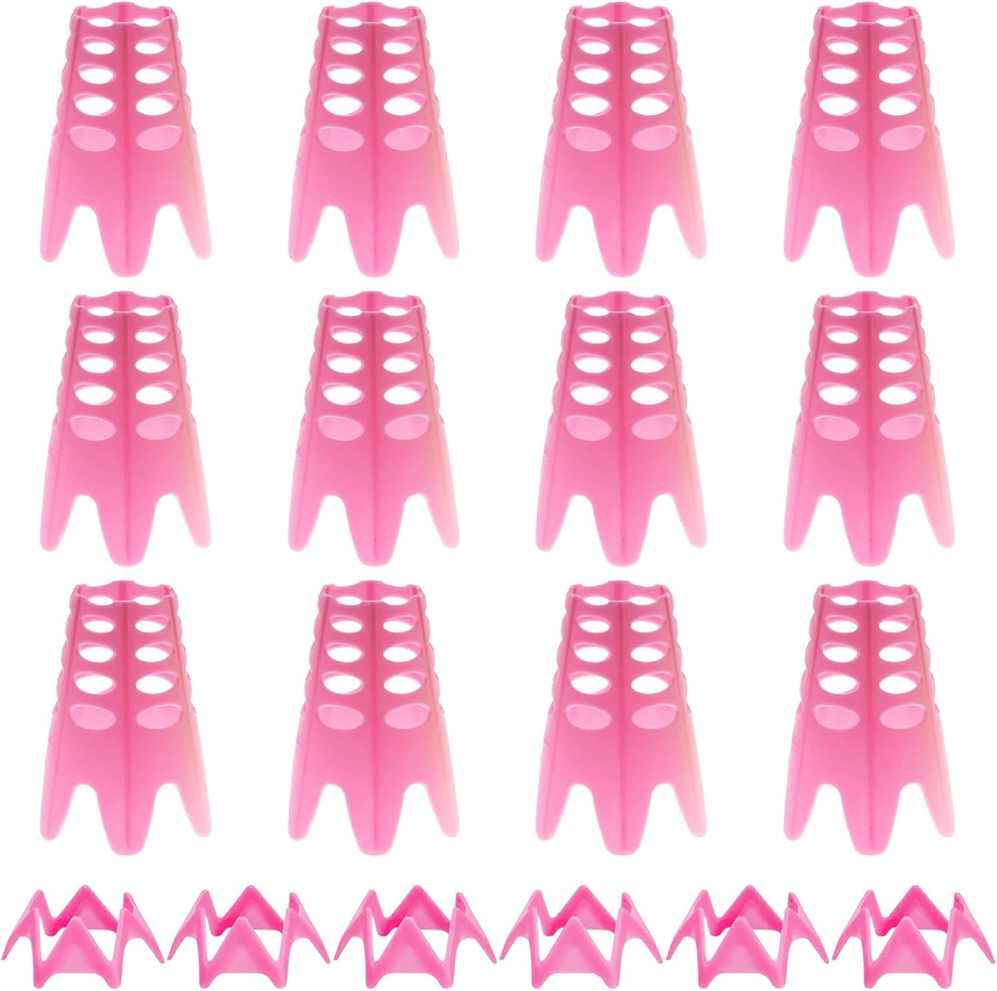 Golf Simulator Tees, Plastic Indoor Golf Mat Tees Practice Turf and Driving Range Winter Golf Tees (18 Pcs)