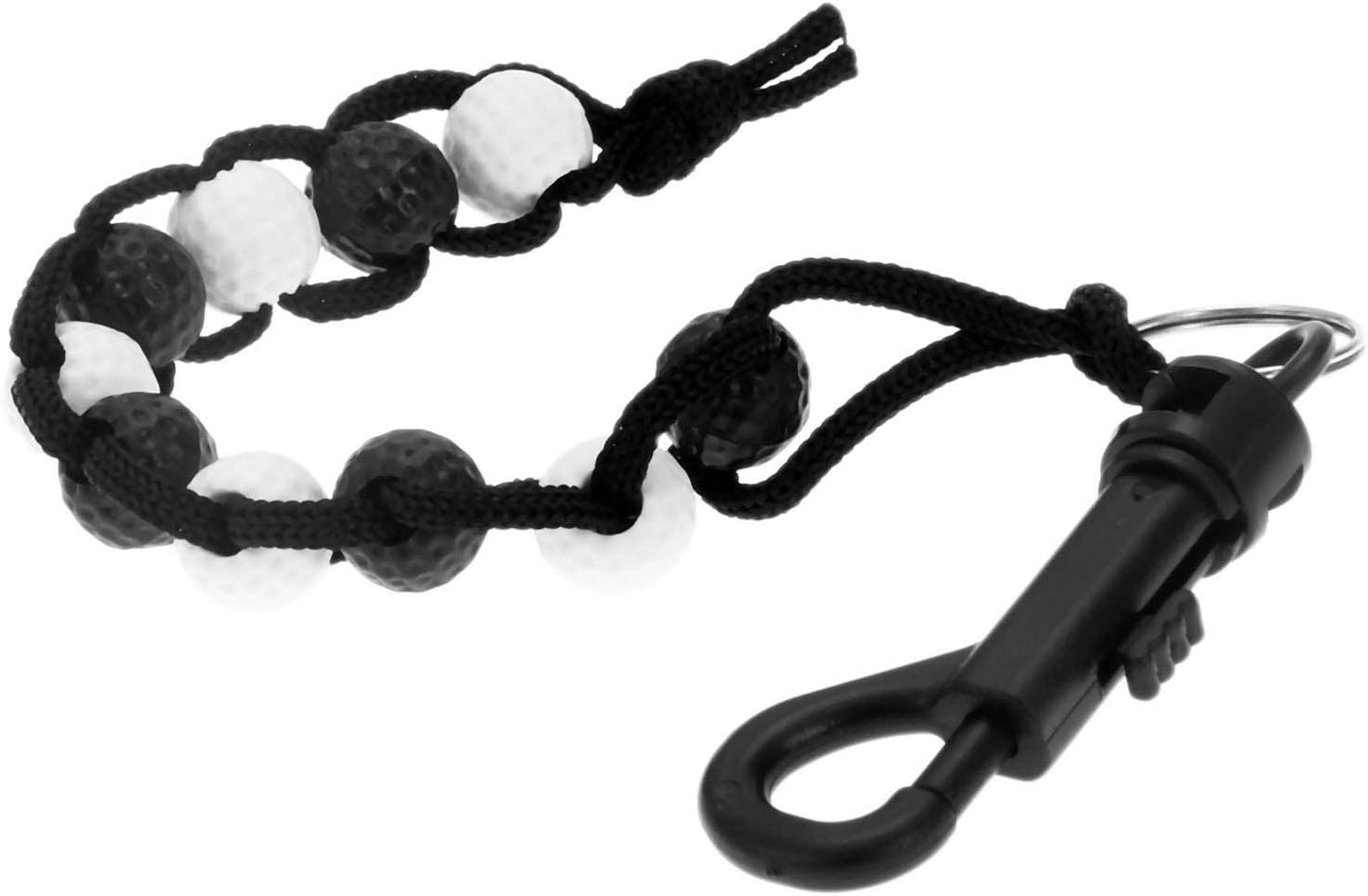 MUXSAM 1 Piece Golf Beads Score Counter with Clip, Golf Stroke Score Count Keeper Putting Score Counter for Referee Caddy Golfer