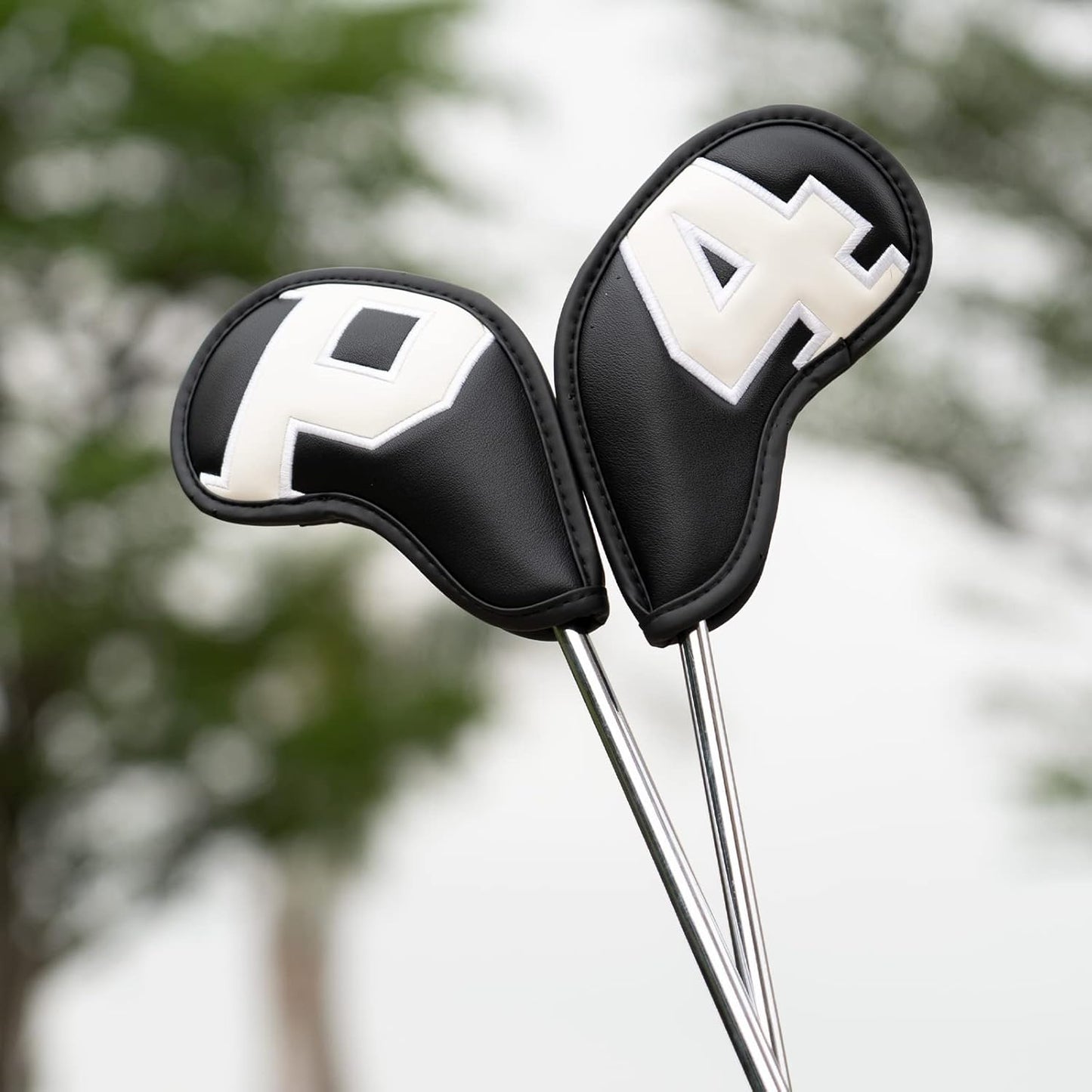 Craftsman Golf Magnetic Iron Headcovers Protective Cover with Large No. Available for Customize Name